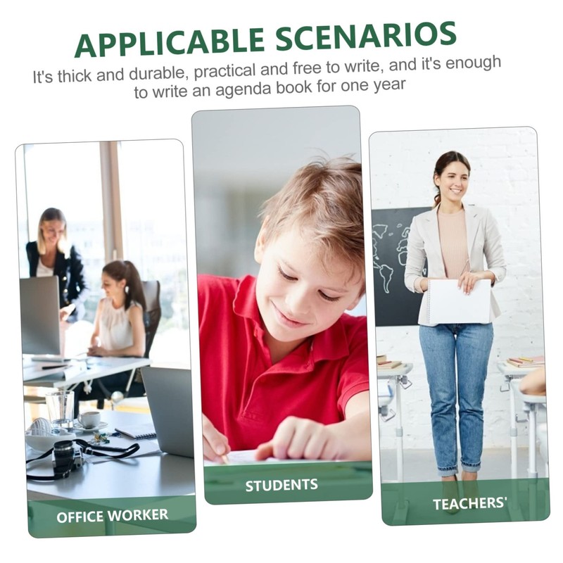 Operitacx Daily Planning Notepad Planner Notebook for Time Management Student