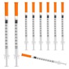 20 Pack 1ml Disposable Syringe, 30G 1cc 5/16 Inch (8mm)