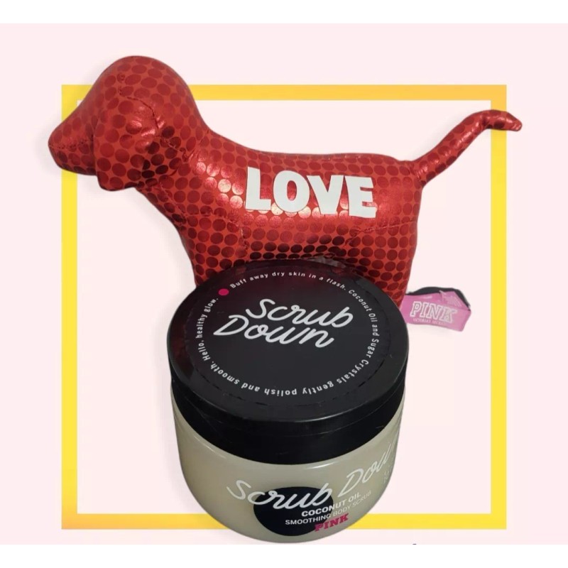 Victoria's Secret Exfoliante Body Coconut Oil Pink + 1 Mascarilla
