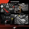 A-Premium Engine Coolant Thermostat Housing Assembly with Seal Compatible with