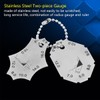 Laroal Fillet Weld Gauge Set Welding Gauge Fillet Weld Tee