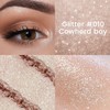 BelleVive Glitter Eyeshadow, Light Eyeshadow, Pressed Glitter Eyeshadow, Glitter Matte