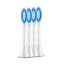 Silk'n Replacement Brush Heads Family Pack (4 Pack) White, Soft for SonicYou and SonicSmilePLUS