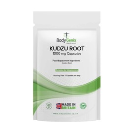 Bodgyenix 1000mg of Kudzu (Pueraria lobata) Root Capsules Natural Veggie Dietary Supplement (30)