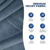Greaton 58-Inch Wide Premium Velvet Material Fabric for Drapery, Upholstery,