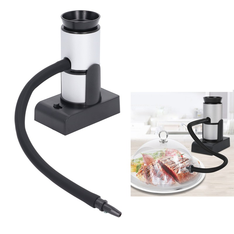 Food Smoker Portable Handheld Food Smoke Infuser for Fish Seafood
