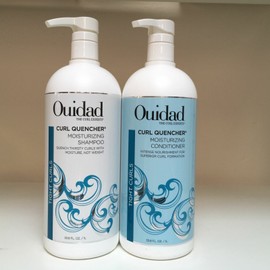 Ouidad Curl Quencher Moisturizing Shampoo & Conditioner Liter Duo / 33.8oz