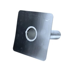 Universal Aluminium Roof Drain DN110 330 mm for Flat Roof, Drainage, Roof Gully, Roof Drain