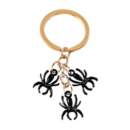 OTETTS Spider Keychain Gifts Bag Charms Cute Keychain Handbags Pendant Purse Accessories Keyring Aesthetic Gift for Friend,Black