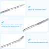 sourcing map Stainless Steel Coffee Latte Art Pen, 6Pcs135mm/5.31" Coffee