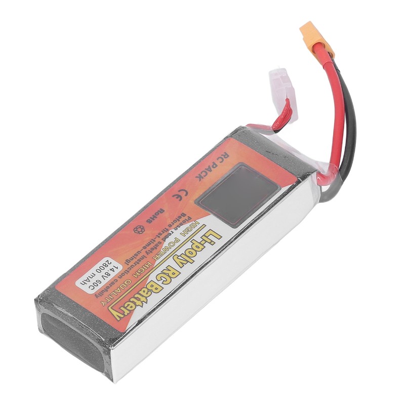RC Lipo Battery 14.8V 60C Discharge Rate 4S XT60 Plug