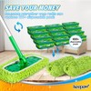 KEEPOW Dry Sweeping/Wet Mopping Cloths for Swiffer Sweeper Mop Deluxe