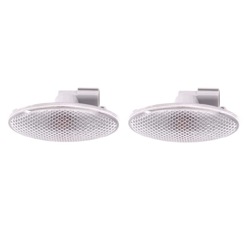 HAOTOM 2X Side Turn Signal Lamp Fender Light Side Marker