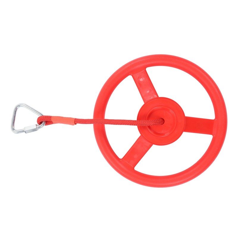 Children Gym Rotating Wheel Plastic Directional Wheel Kids Outdoor Fitness