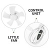 LABRIMP Portable USB Ceiling Fan with Timer No Drill Design