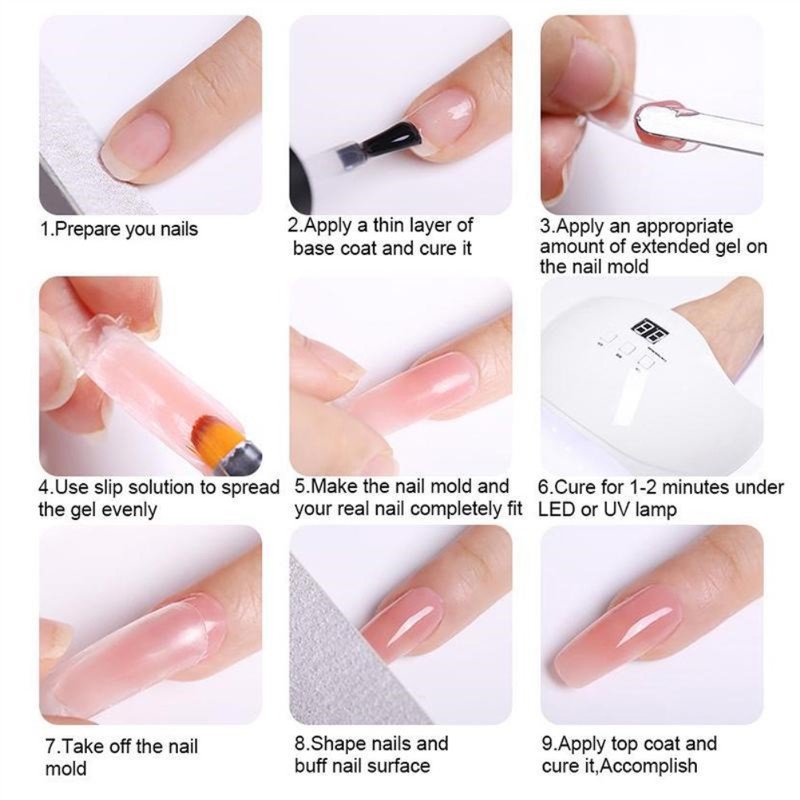 Nail Extension Gel Set Nail Extension Kit Nail Gel Extension