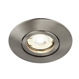 Tecnolite - Lámpara de Techo para Interior de Casas Downlight Acerra Empotrable con Base GX5.3, Estructura de Aluminio Resistente con Medidas de 12.1x12.1x11.7 cm