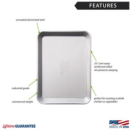 Rada Cutlery Quarter Sheet Pan, 2 Pack