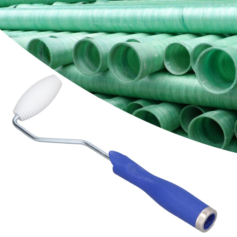 Fiberglass Roller Convenient Cleaning Defoaming Fiberglass Bubble Paddle with Handle