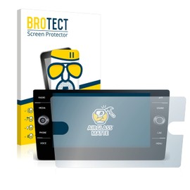 BROTECT Anti-Glare Protective Glass for Volkswagen T-Roc United TSI 2020 Discover Media 8 Inch 2020 Protective Film Tempered Glass Matt [Scratch-Resistant 9H]