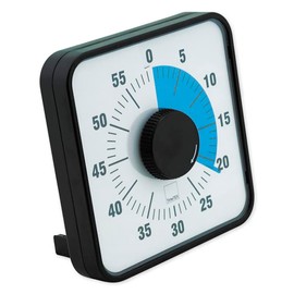 TimeTEX Automatic Magnetic Time Clock 19 x 19 cm Blue Disc