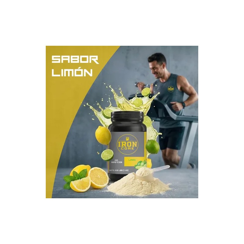 Aminoácidos Bcaas Iron Core 1kg De 100servs En Polvo