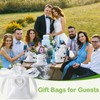 Sonekin Pack of 25 Satin Wedding Favours Gift Bags with