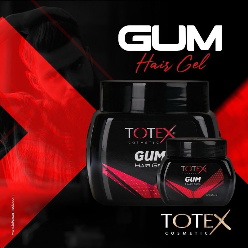 Totex Hair Styling Gum Gel Gummy Hair Gel Ultra Strong