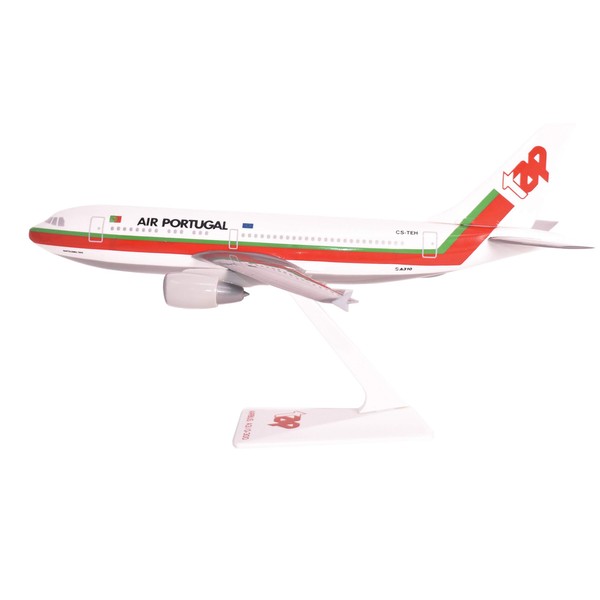 Flight Miniatures TAP Air Portugal Airbus A310-300 1:200 Scale - Airplane Miniature Model Plastic Snap Fit - Collectible Replica of TAP Air Portugal Aircraft - Part #AAB-31020H-012