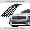 APS Compatible with 2009-2014 Maxima Lower Bumper Stainless Steel Black