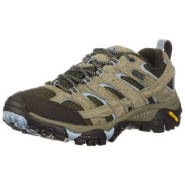 Merrell Men's Moab 2 Waterproof Hiking Shoe, Brindle, 8.5