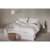 Ger3as Linen Bed Linen Set, 100% Natural Linen, Stonewashed, Natural
