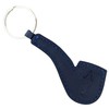 Savinelli 1876 Limited Edition Embossed Italian Leather Keychain, Blue