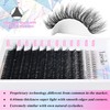 Fluffy Lash Clusters with Bottom Lashes 10-22MM DIY Eyelash Extensions