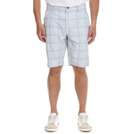 Suko jeans Men's Hybrid Anti-Slip Golf Short - 4-Way Stretch 89092 Grey White 32