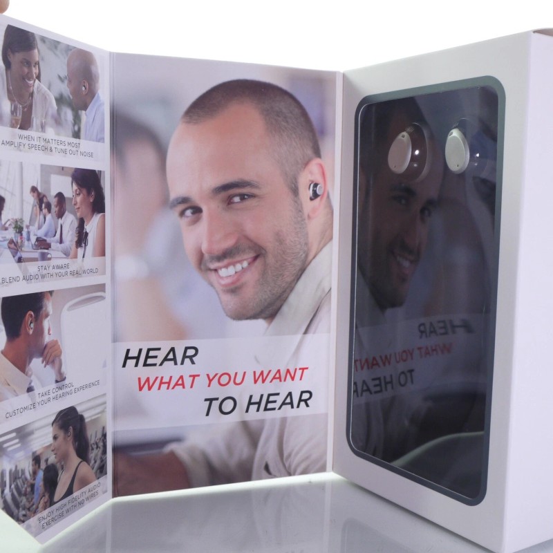 Nuheara IQbuds NU317 Intelligent Truly Wireless Earbuds. new.NEVER OPENED