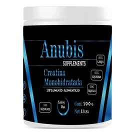 Creatina Monohidratada 500gm Anubis En Polvo Varios Sabores