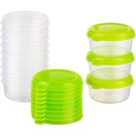 MiraHome food storage containers, freezer containers, green, Austrian quality