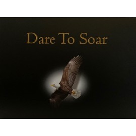 Dare to Soar Graduation Gift Keepsake Box - Graduate Edition Memory Box - Ideal for Photos, Cards, Grad Memorabilia