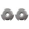 Weiler 03810 Metal Adapters, 2" To 5/8" Arbor Hole, Made