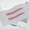 Glazed Pink Chrome SXVME Aurora Nails 24PCS Short Square Press