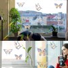UVKDEENK 2 Pack Butterfly Anti-Collision Window Clings, Static Window Decal
