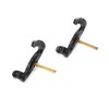 2pcs Violin Shoulder Rest Long Feet Replacement Parts For 4/4