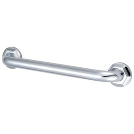 Kingston Brass DR714181 Designer Trimscape Metropolitan Decor 18-Inch Grab Bar with 1.25-Inch Outer Diameter, Polished Chrome