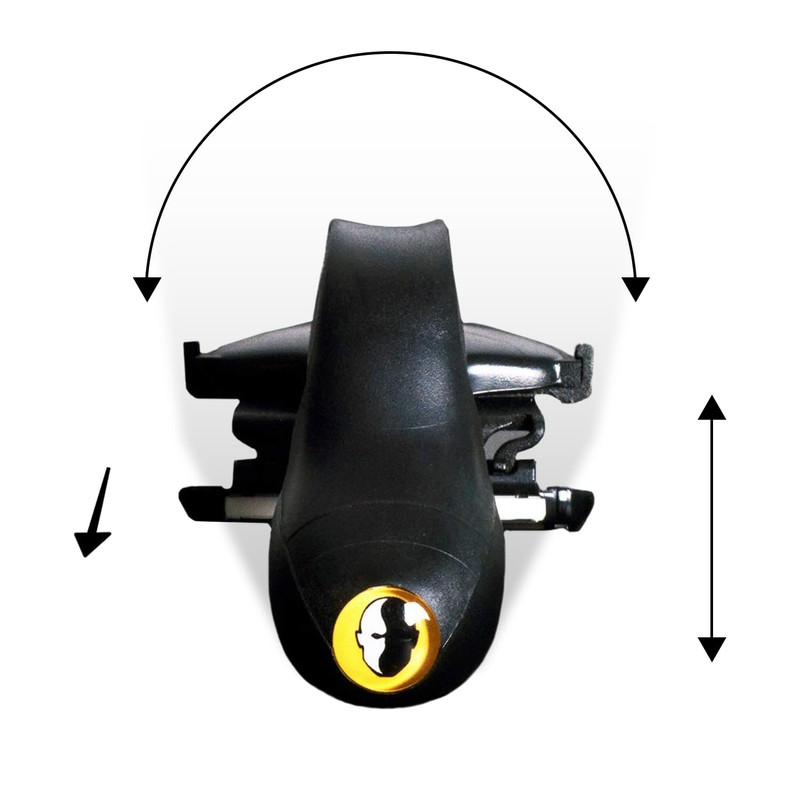 HeadBlade LE Moto Men's Head Shaving Razor - Midnight