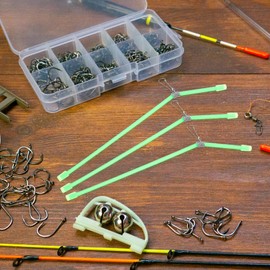 TOVINANNA 20pcs Fishing Splitters Connectors for Scales and Multi-Functional Design for Easy Measurement Fishing Equipment for Anglers