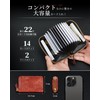 Kawaoto Men's Card Case, Large Capacity, Card Slots, Skimming, Genuine