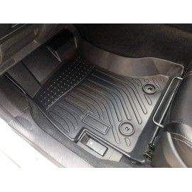 Landrol Cars Floor Mats Replacement for Subaru Impreza 2012-2016 Custom Fit Odorless Carpets Durable Rubber All Weather Protection Liners Black