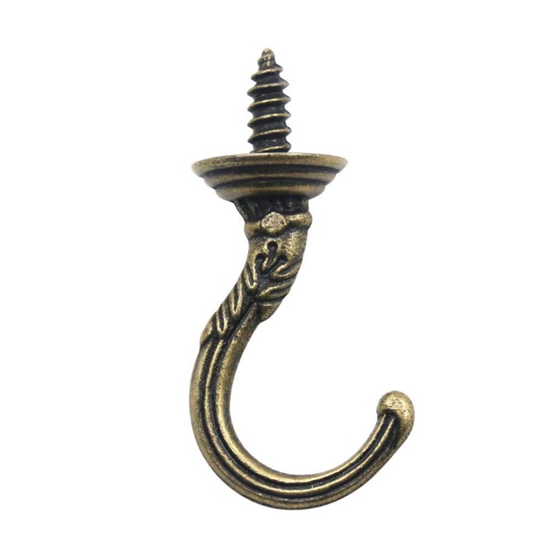 mciskin Vintage Wall Ceiling Screw Hooks, Cup Hooks, Dropped Ceiling