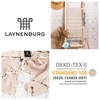 LAYNENBURG Premium Hammam Towel With Hand-Knotted Fringes - 100% Cotton
